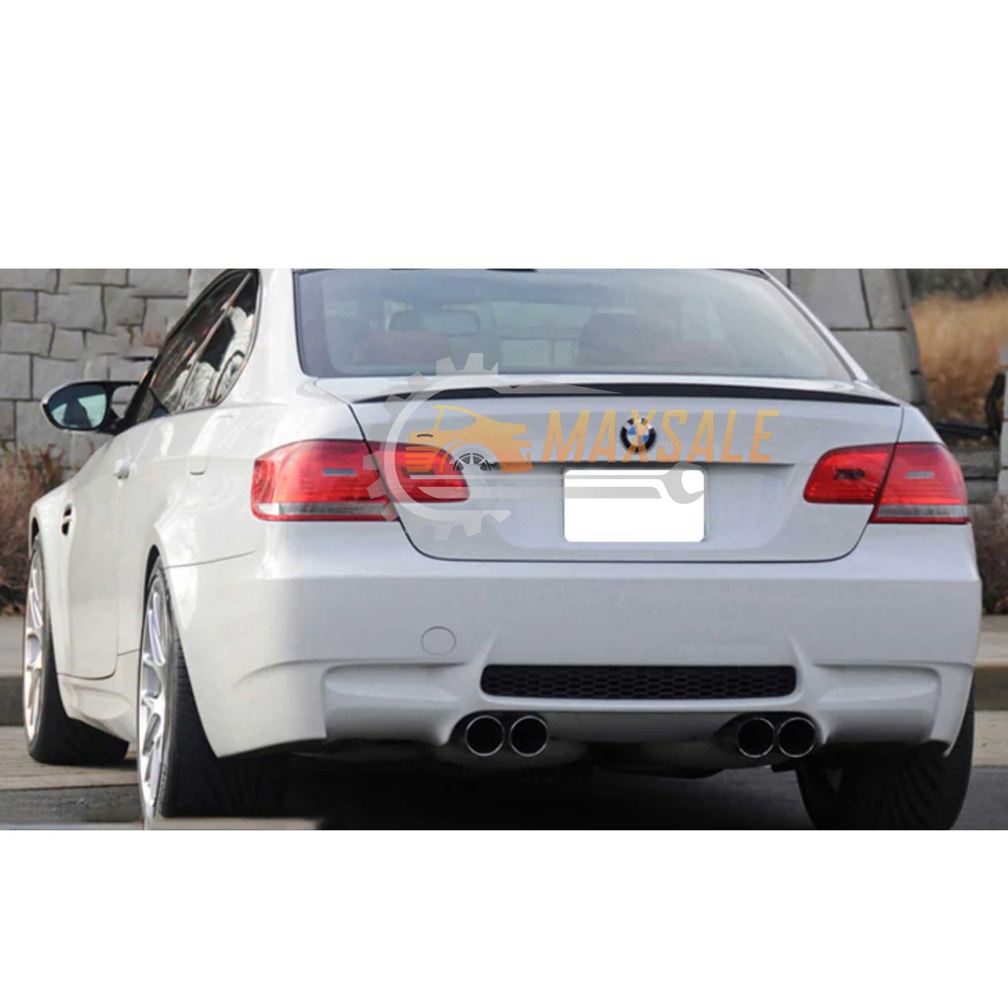 Лип спойлер M3 style на BMW 3 серия E92 черен гланц за купе