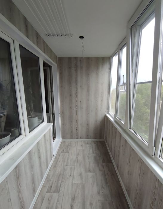 Балконы и лоджии под ключ, утепление, обшивка и т.д.