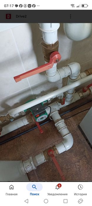 Сантехнические работы, отопление.