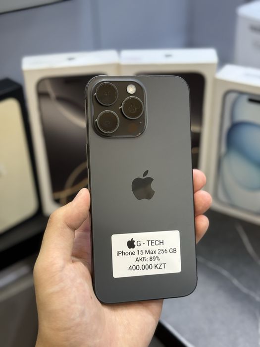 iPhone 15 Pro Max / 256 / 89%