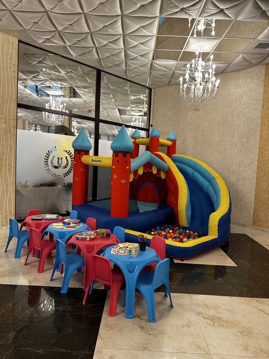 Animator petreceri copii/Kids corner/Tobogan gonflabil/Pictura pe față