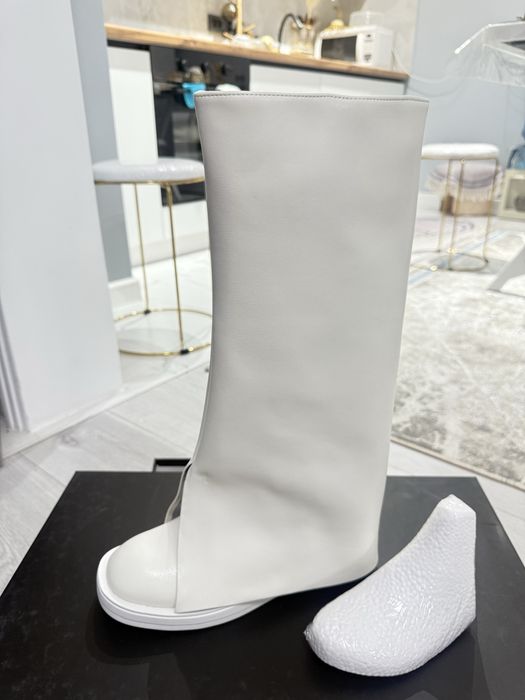 Новые сапоги /ботфорты осенние 38 ,нат.кожа