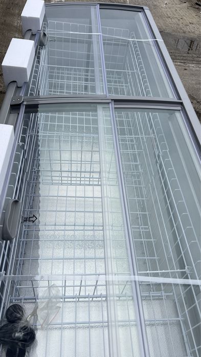 Lada frigorifica orizontala noua gri 250cm