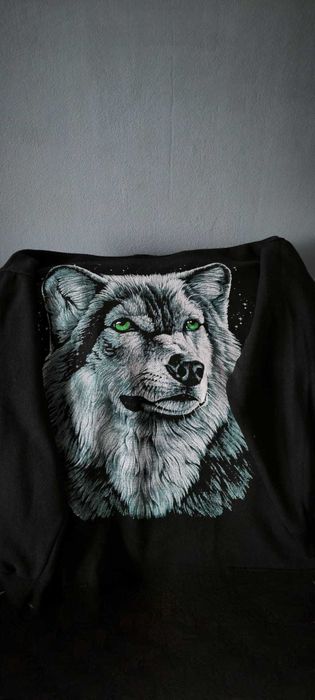 Hanorac unisex model lup