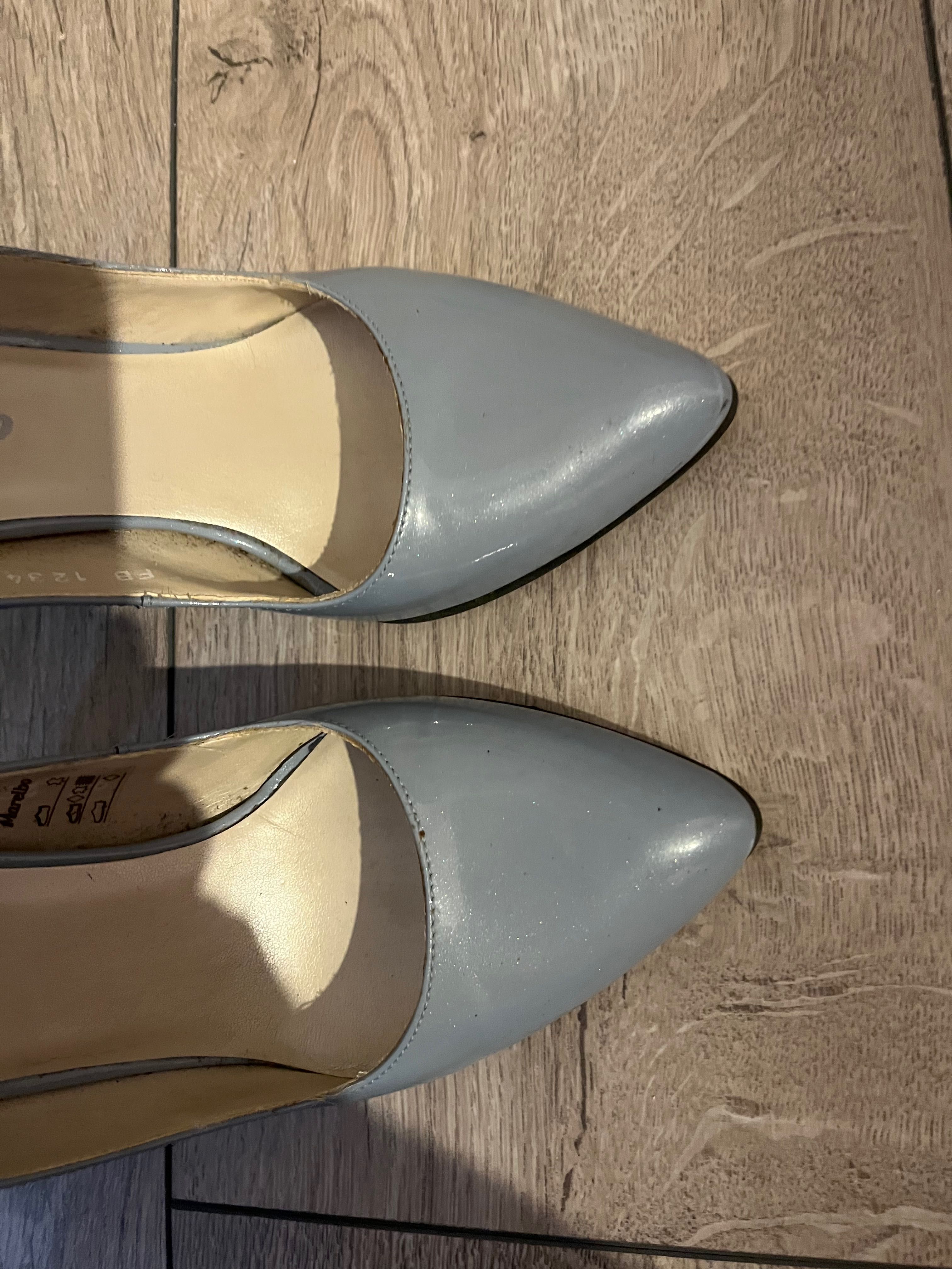 Pantofi eleganti dama din piele, Marelbo, stare buna, mărimea 36