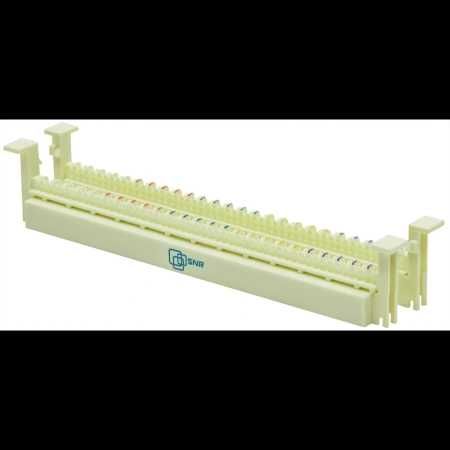 Кросс-панель тип 110 до 50 пар, настенный монтаж, без ног