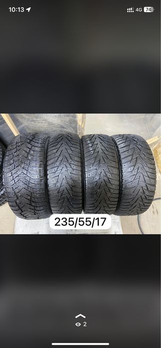 Шины 235/55/17 шипованные