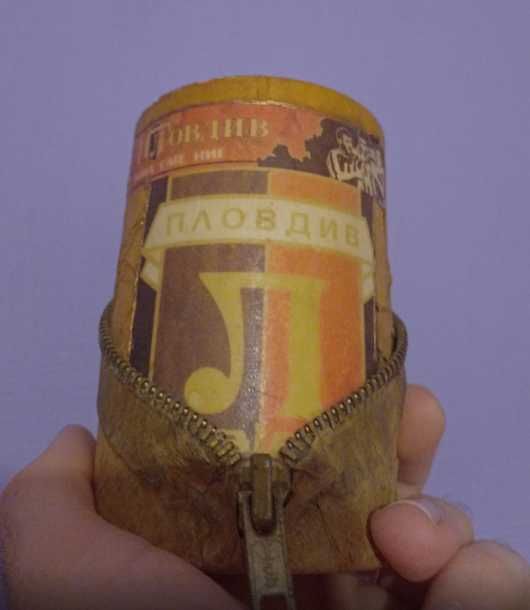 Уникална ръчно изработена чаша сувенир на Локомотив Пловдив