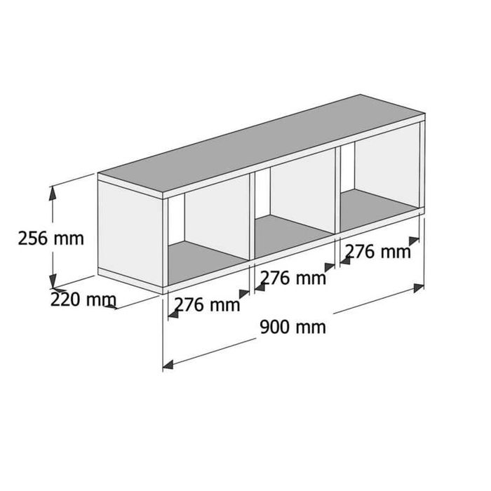 Комплект за офис, HM11776.11, Бял, Сонома, Антрацит, Пдч