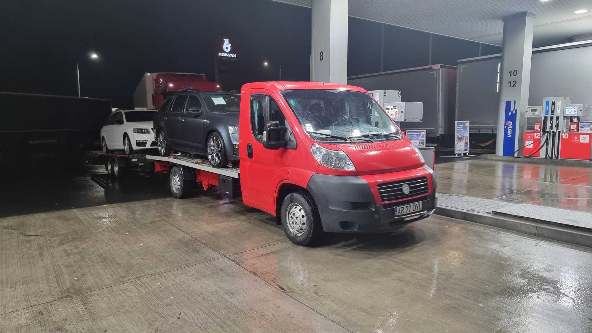 Non stop Arad Nadlac Tractari platforma auto oriunde in țară extern