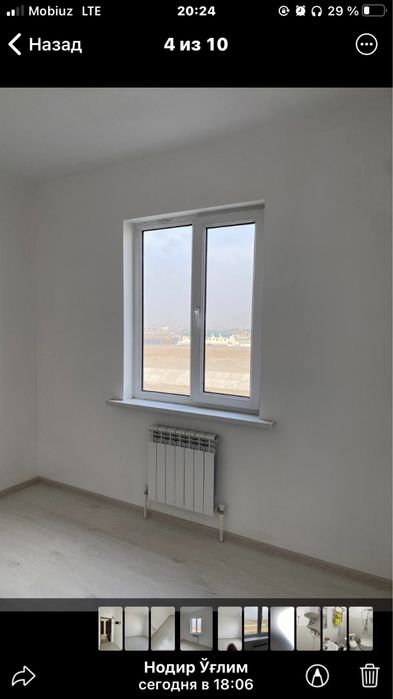 2 хонали уй ижарага берилади