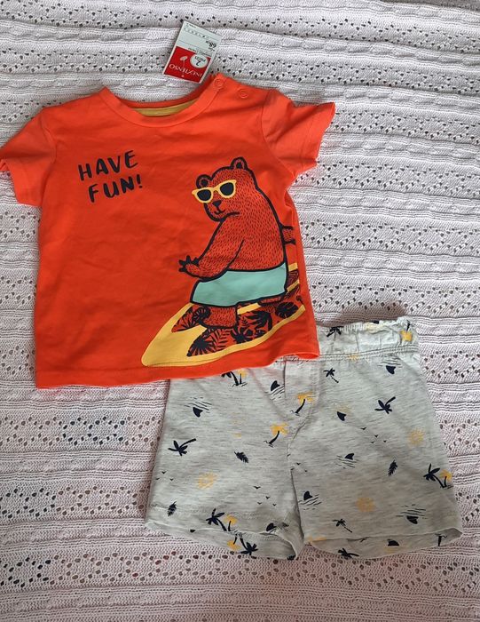 Set 2 Pijamale de vara 100% bumbac