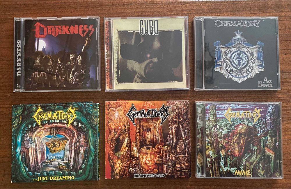 Оригинални метъл дискове CD колекция + подарък (29 диска)