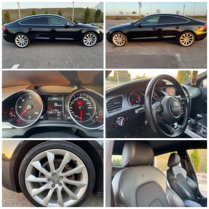 Audi A5 2.0 Diesel 177 cp 3 x SLine *2014* UNIC PROPRIETAR
