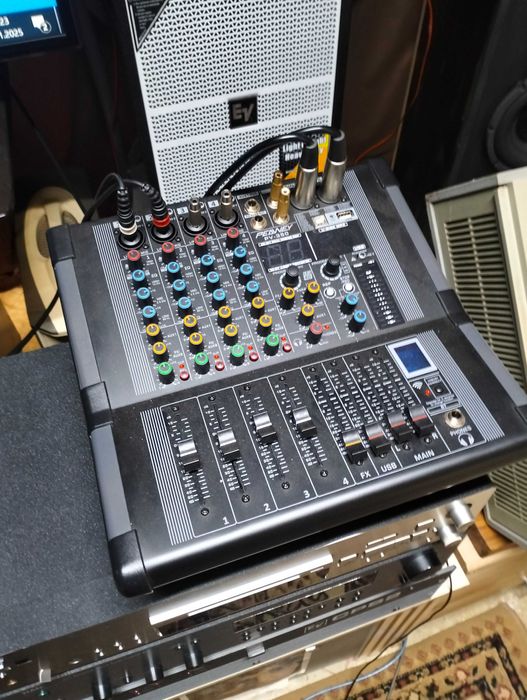 Акустика,  усилитель, микшер