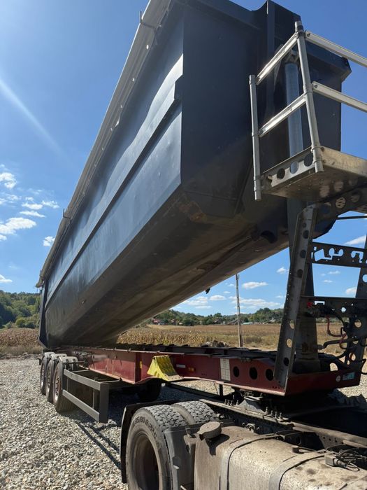 Semiremorca basculanta SCHMITZ SKI 24, hardox, 2013, 55 mc, Germania