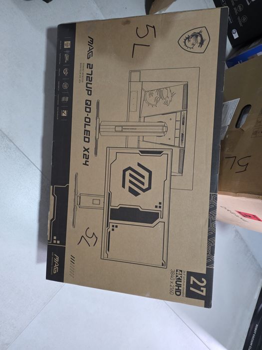 Monitor gaming MSI MAG 272UP QD-OLED X24 27" 3840x2160 240Hz 0.03ms