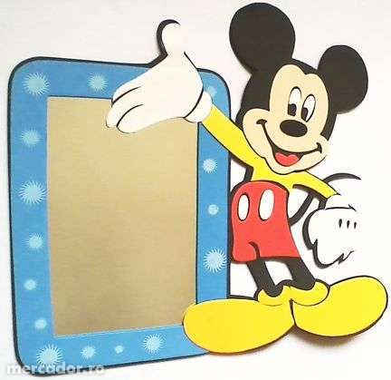 Autocolant 3D cu Oglinda - Disney Mickey Mouse