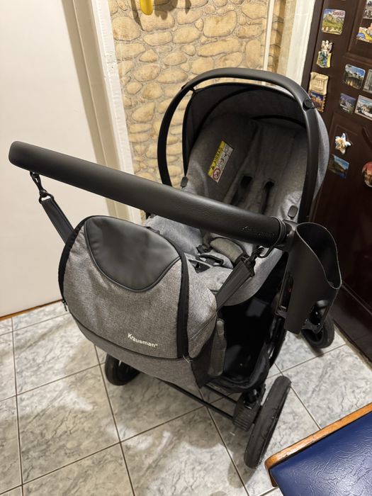 Set Carucior 3 in 1 Krausman si baza isofix Krausman