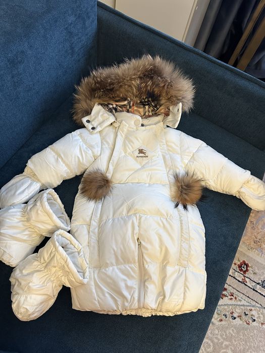 Зимние комбинезоны с 0-12 мес