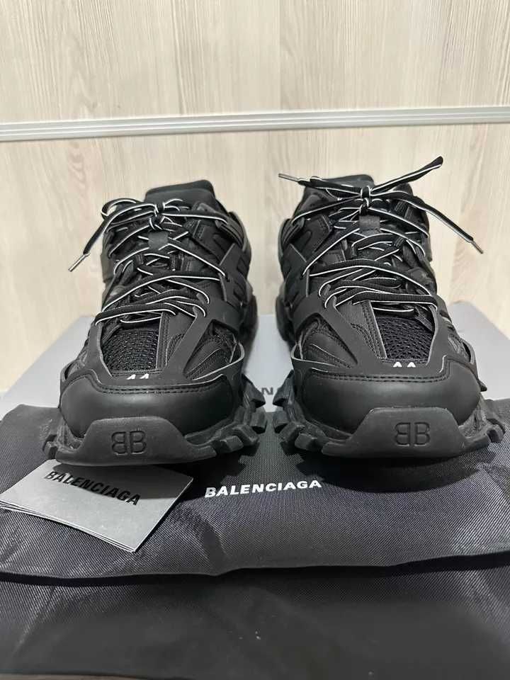 (36-46 номер) Balenciaga Track LED Black/Черно