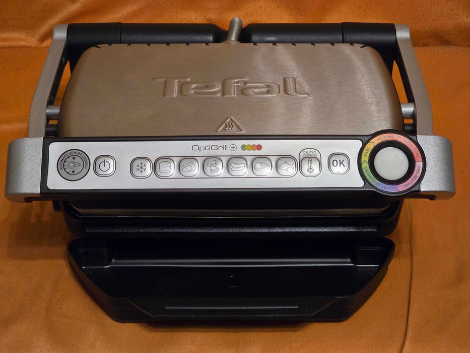 Grill Tefal Optigrill GC712D34, 2000 W, 6 programe, cutie, garantie