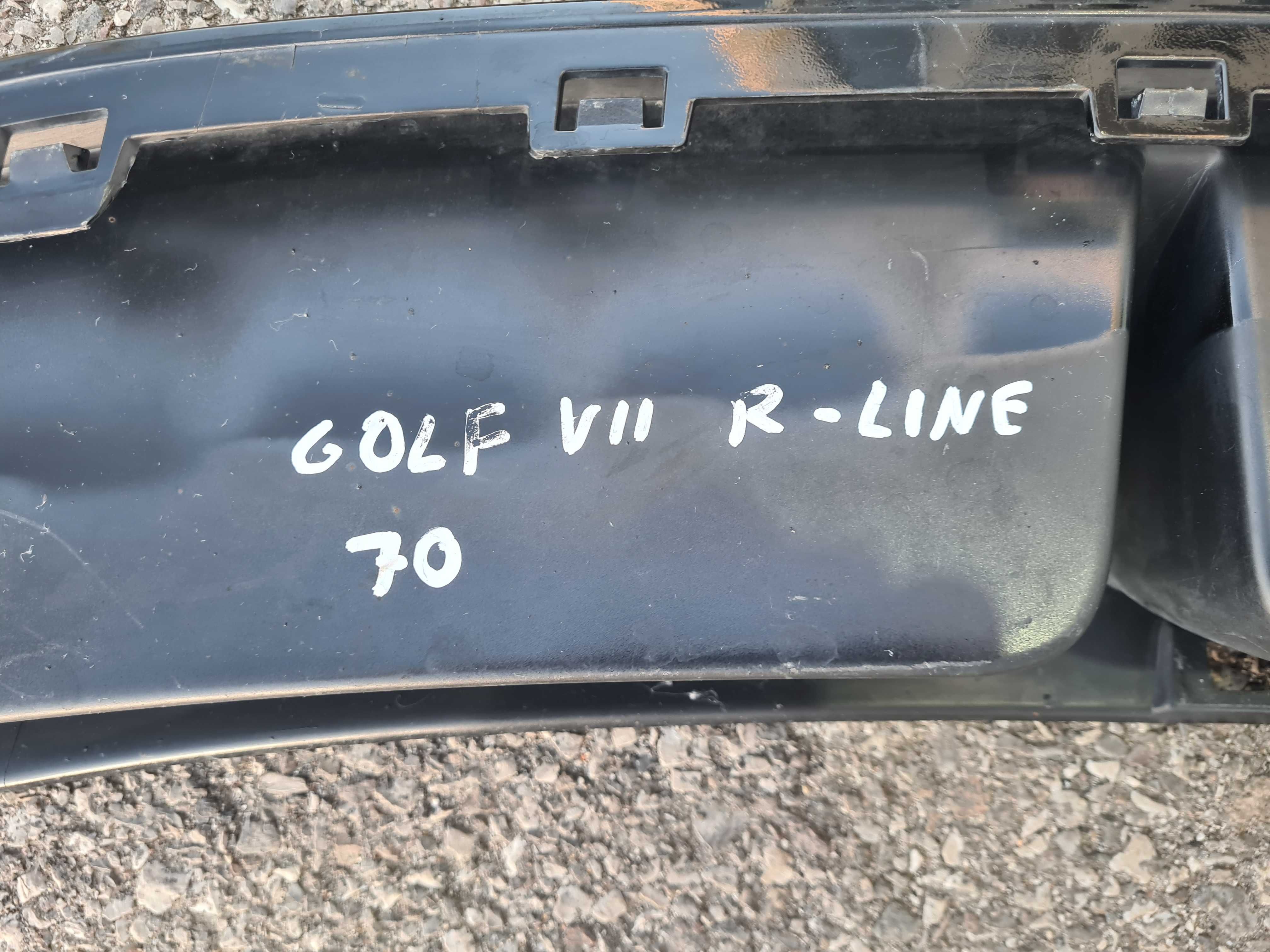 Дифузьор задна броня за Golf 7 R-Line