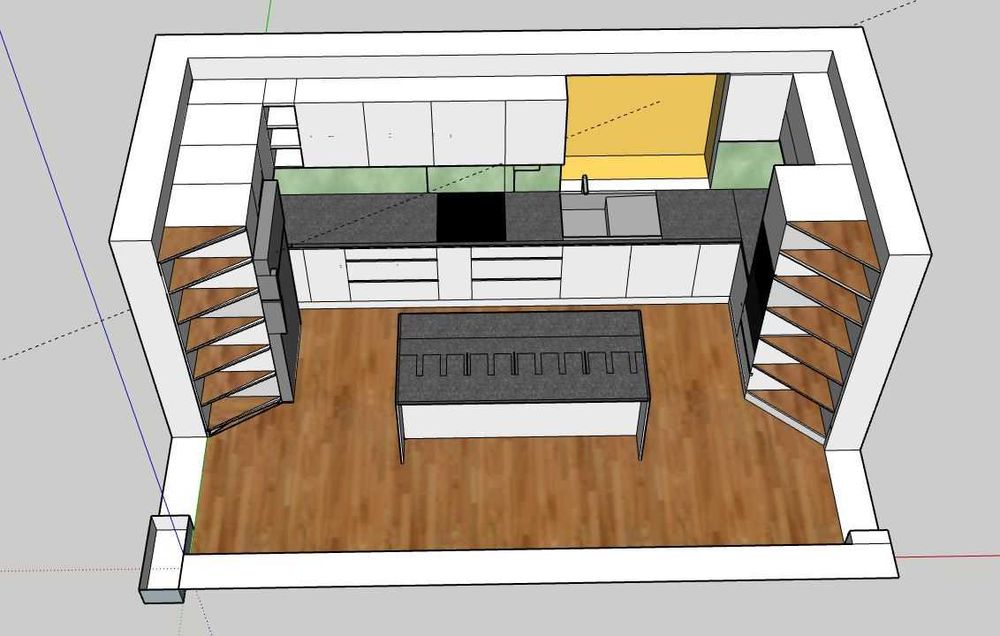 Design 3D - bucatarie/ baie / dressing , casa , gradina .