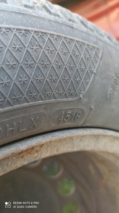 Set de 4 anvelope de iarna pe roti 205 55 r16 Kleber