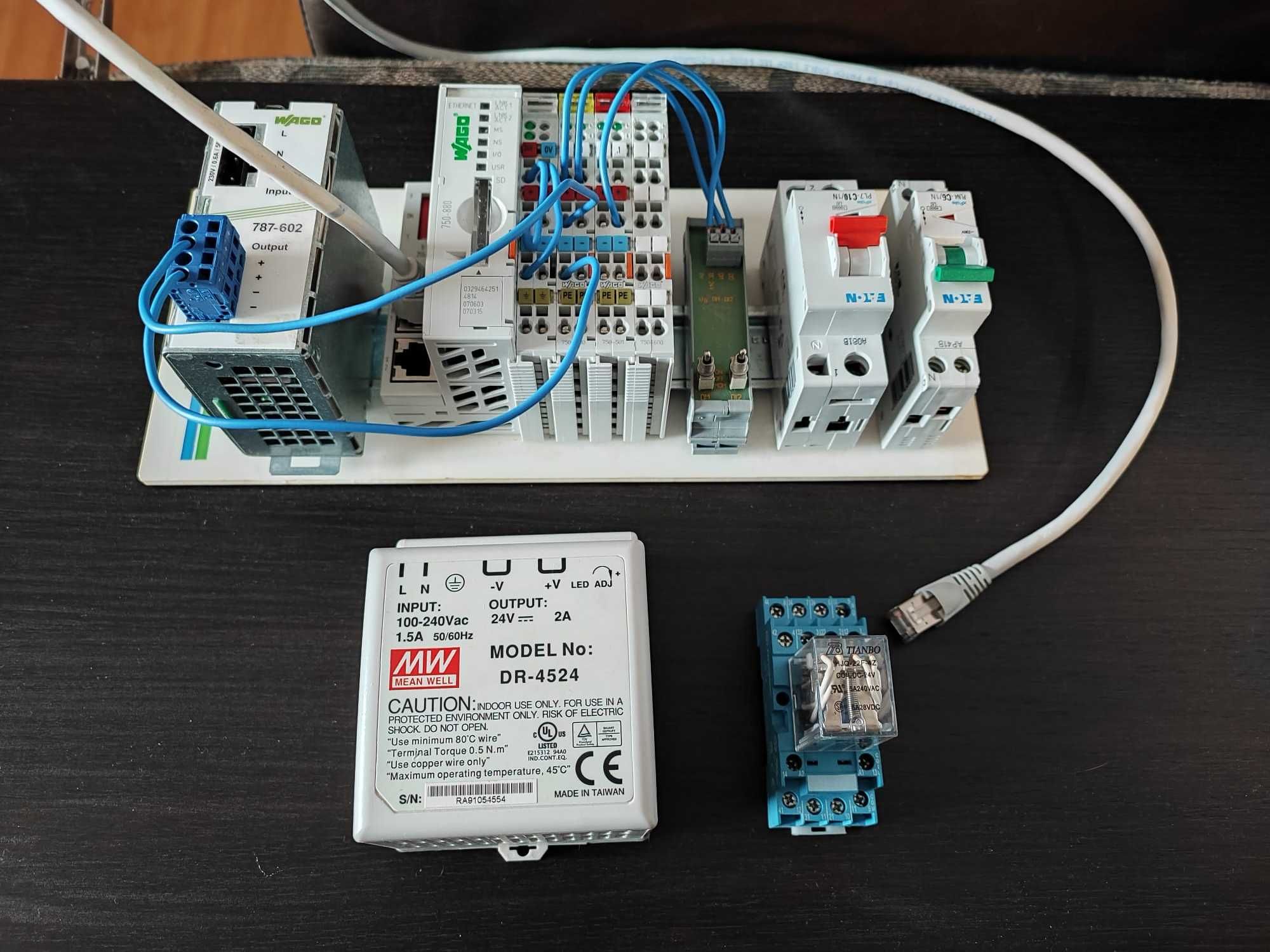 Controller logic programabil Ethernet Wago 750-880 + kit complet