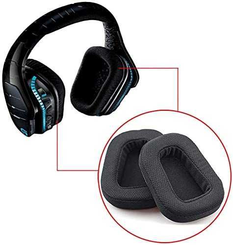 Set 2 bureti pentru casti Logitech G633 G633S G635 G933 G933S G935