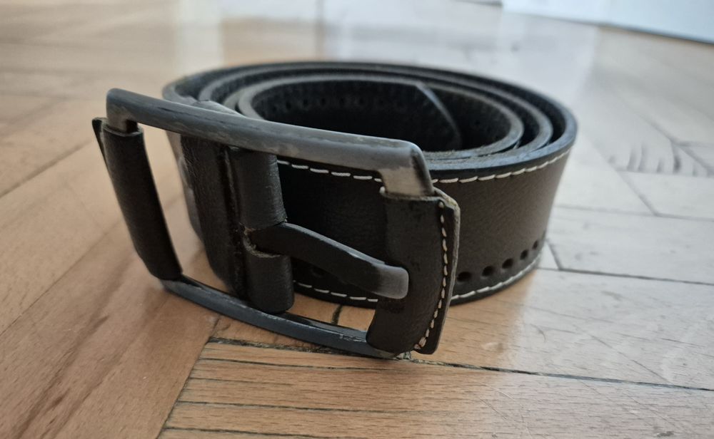 Мъжки колан 100% телешка кожа! Уникален и здрав!