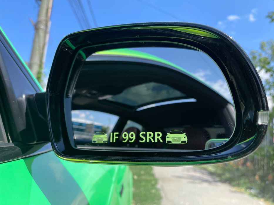 Inscriptionari oglinzi auto STICLĂ și PLASTIC, gravare/sablare 100/set