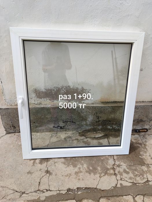 Окно пластик цельным без касика