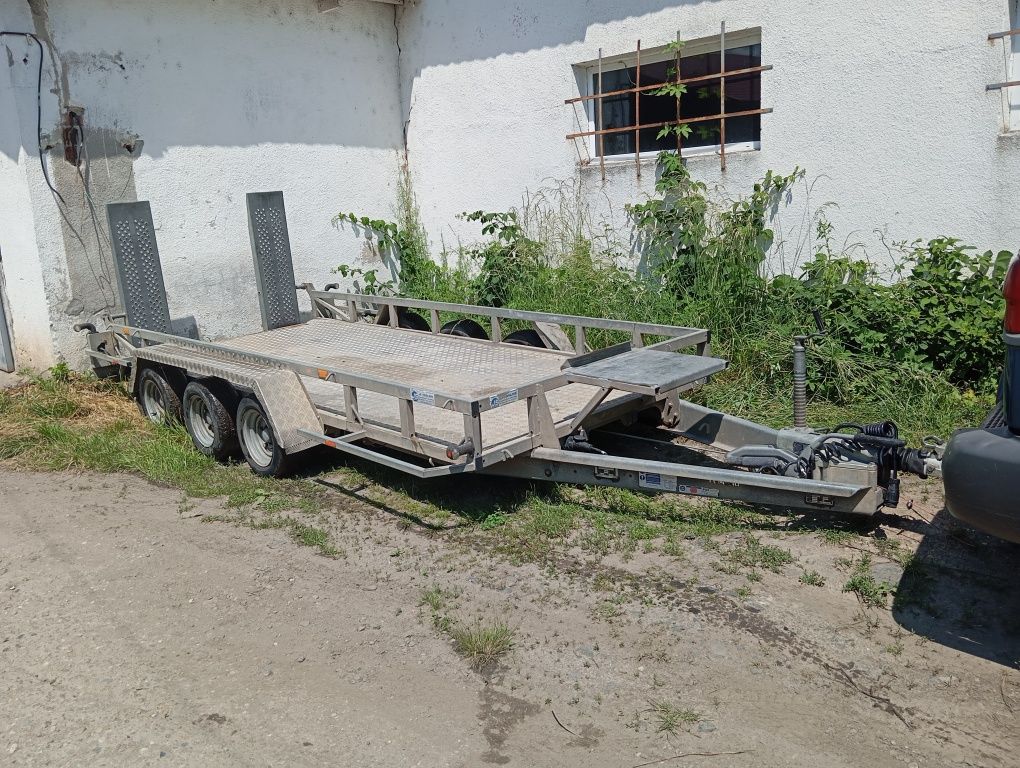 Trailer remorcă utilaje Ifor Williams Foi de arc