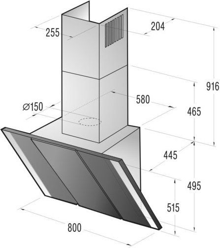 Аспиратор Gorenje DVG 8565 B