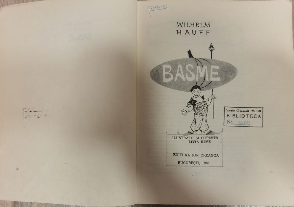 The Adventures of Quacky and his friends Livia Rusz Basme WilhelmHauff