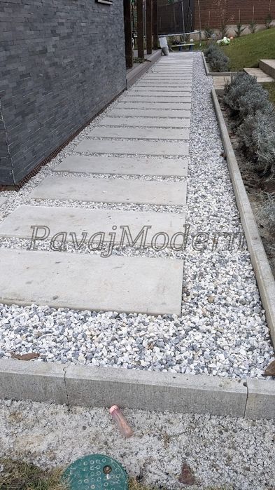 Coame gard,palarii, intervale, dale beton armat,pavaj, pasi japonezi