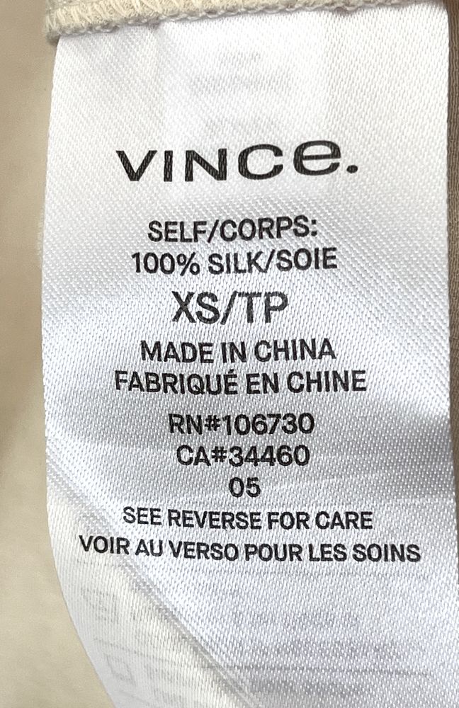 Luxury копринена блуза/риза  Vince.