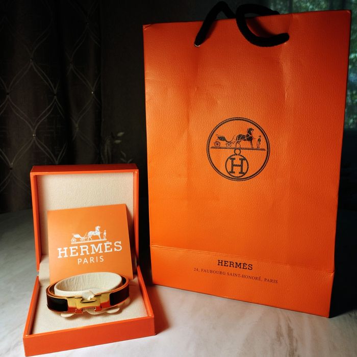 HERMES H click bracelet