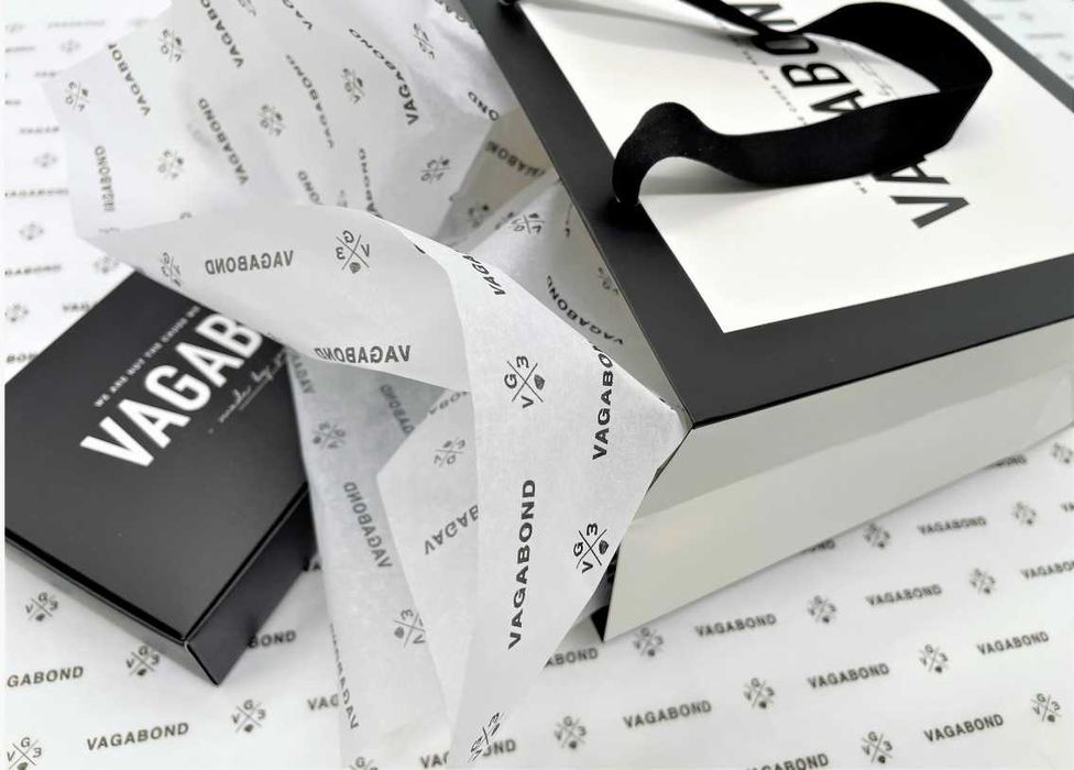 Hartie de matase personalizata (Tissue Paper-pergament) - 50 x 75cm