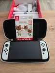 Nintendo Switch Oled modat 512GB Sandisk peste 70 de jocuri impecabil