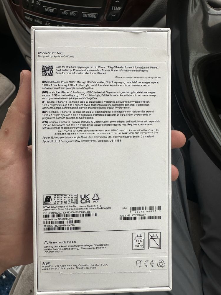 Айфон 16про макс 1трб андроид продам