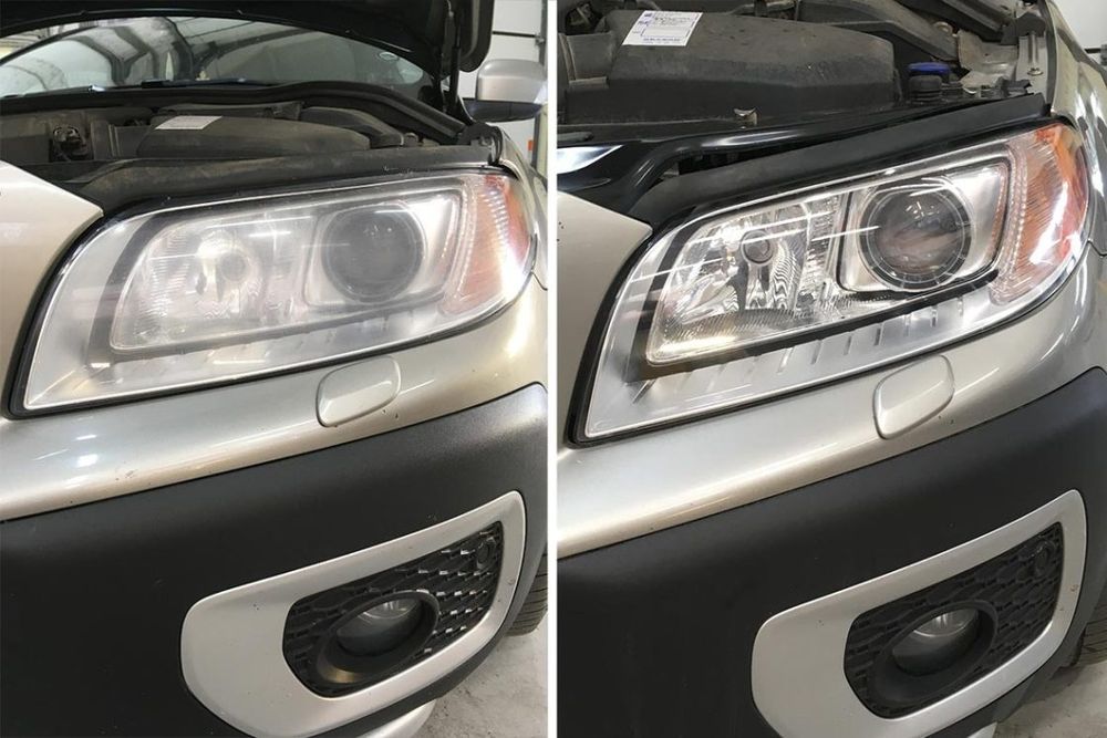 Полировка фары любой сложности