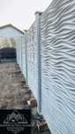 Gard din placi prefabricate de beton
