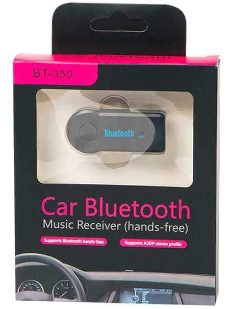 Adaptor Convertor Audio AUTO Bluetooth JACK 3.5mm Receptor Bluetooth