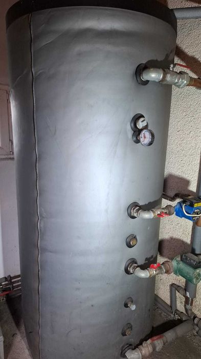 Centrala pe lemne Viessmann Vitoligno 100-S 35 kw, + Puffer + Boiler