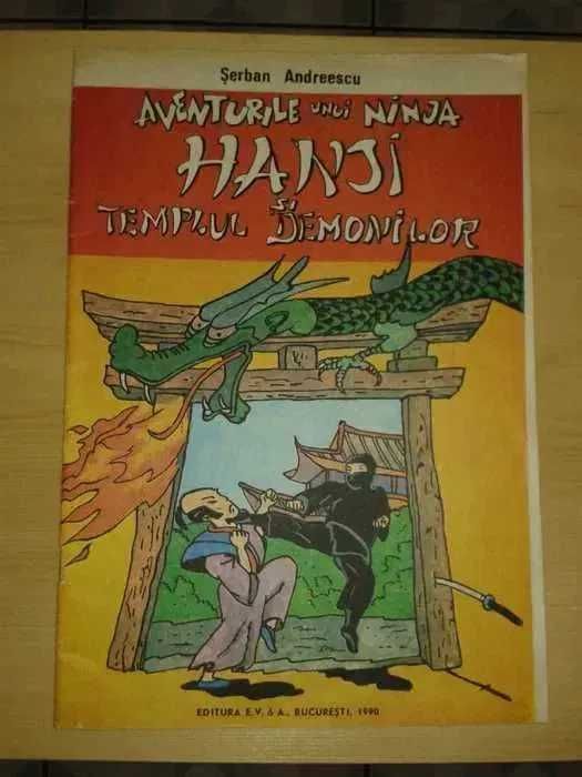 Aventurile unui Ninja revista de benzi desenate romaneasca