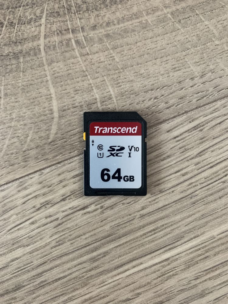 SD карта памяти Флешка transcend 64gb