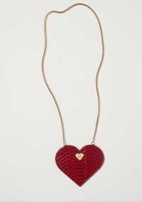 Poseta ( mini geanta) in forma de inima Giambattista Valli x hm